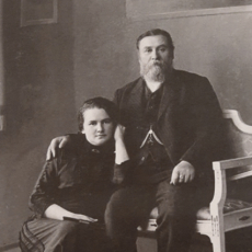 Лидия Фонарева с отцом